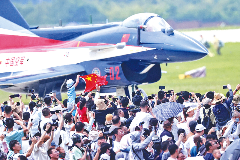 被粗大鸡吧抽插视频长春航空展迎来首个公众日